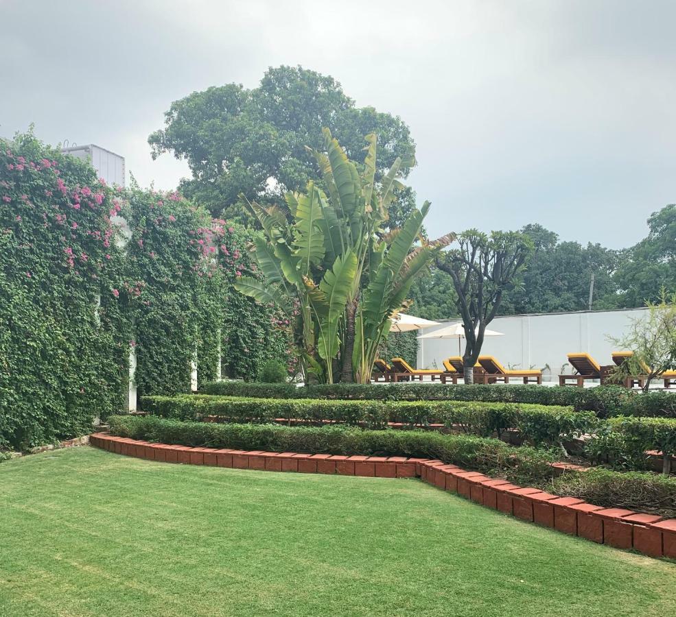 فندق ميدينز نيو دلهي نيودلهي المظهر الخارجي الصورة The garden of the residence of the Japanese Ambassador to Mexico